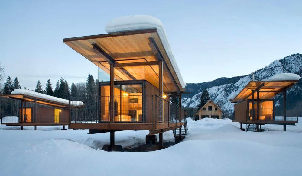Villa Rolling Huts Mazama Exterior foto